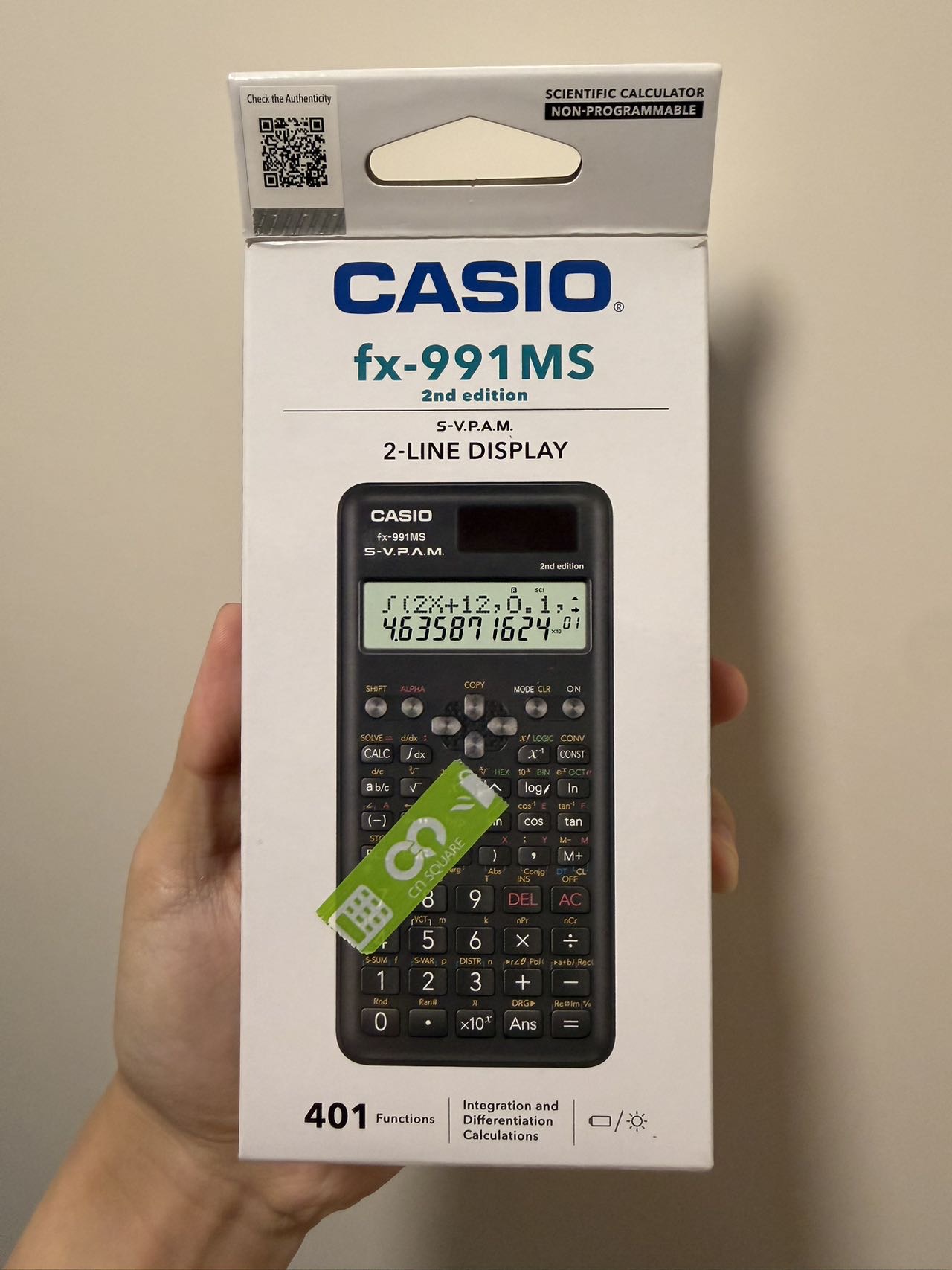 fx-991计算器