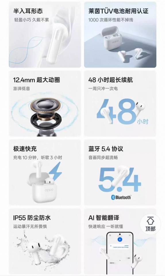 OPPO Enco R5 真无线蓝牙耳机