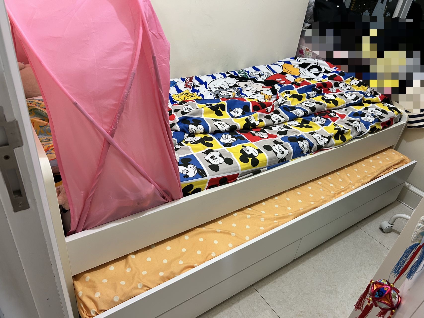 IKEA 白色子母床