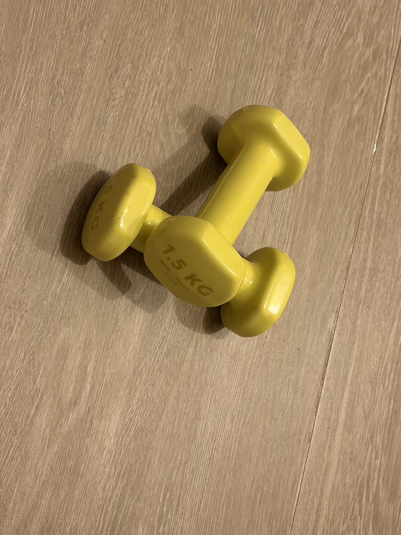 白菜价 迪卡侬1.5kg哑铃