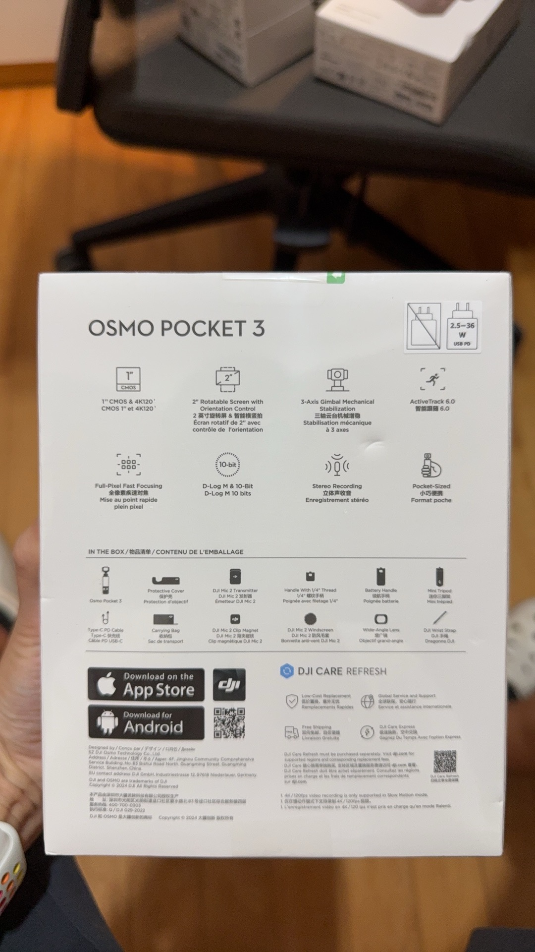 大疆pocket 3 全新未拆封