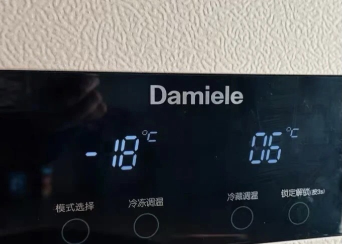 达米尼对开门冰箱