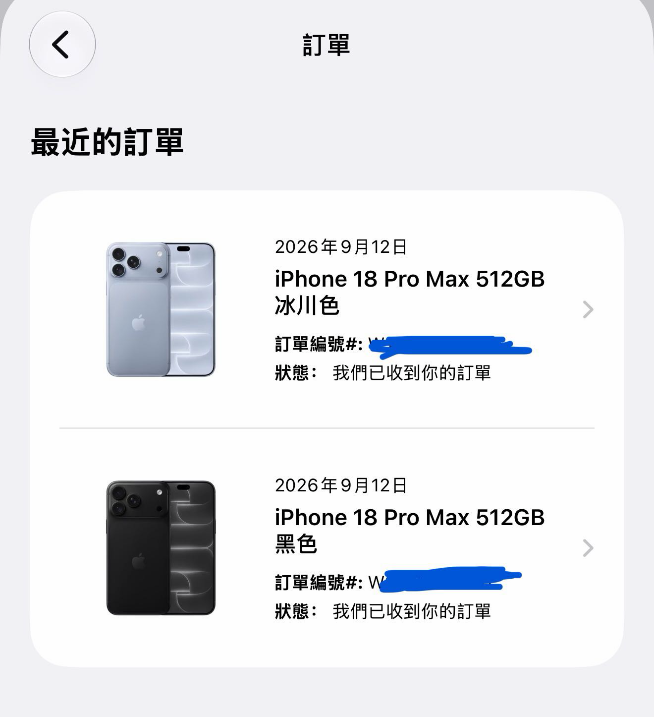 iPhone 18 pro max