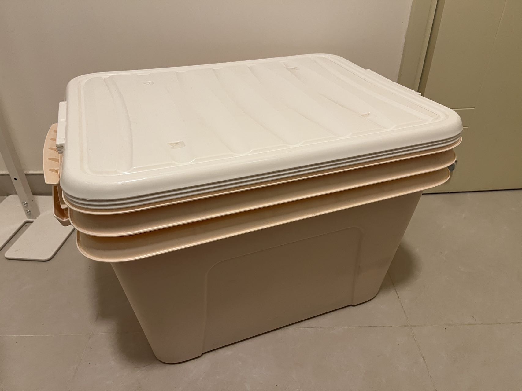 58L茶花收纳箱