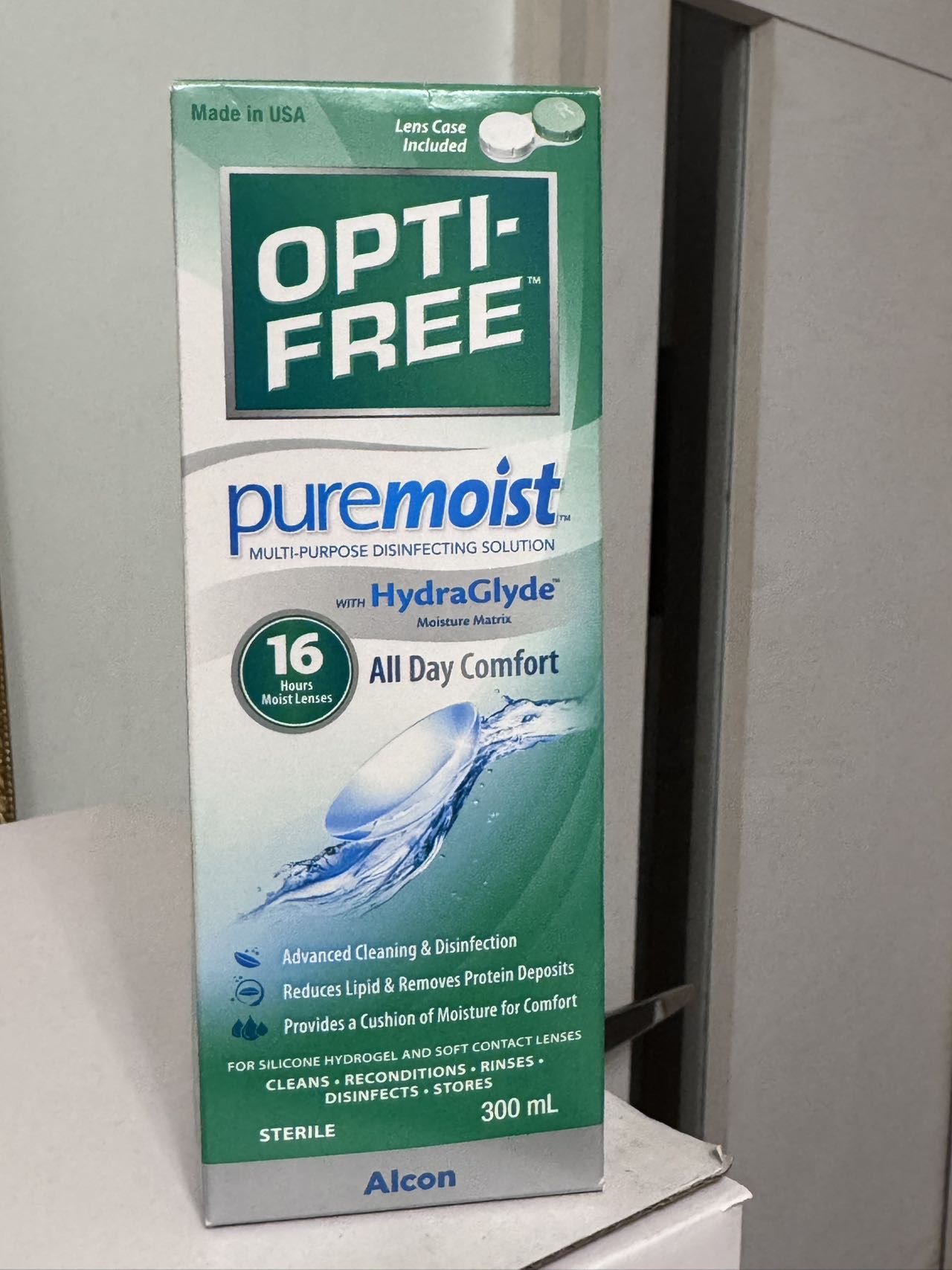 傲滴隐形眼镜护理液Opti-Free